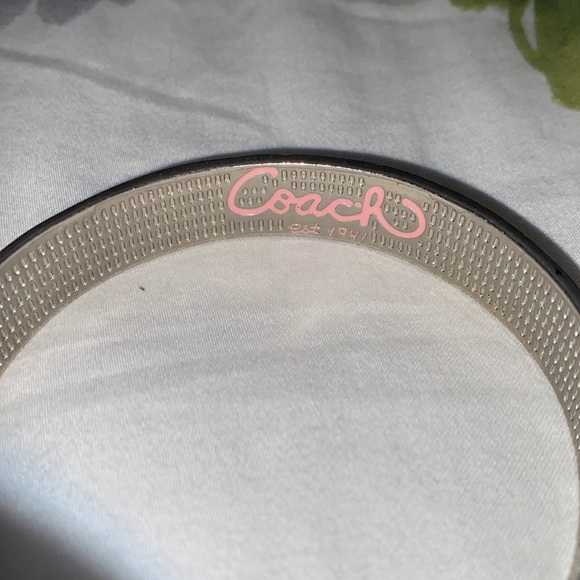 Pink C Coach bangle - Picture 3 of 5